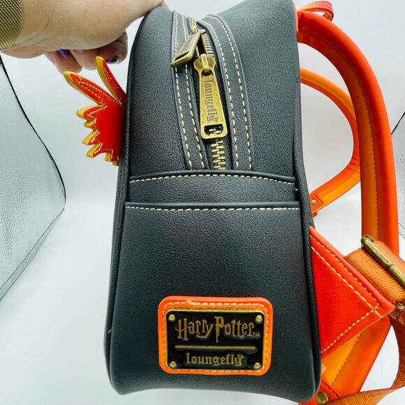 Loungefly Harry Potter Fawkes Phoenix NYC Flagship Store Exclusive Backpack NWT main image 11